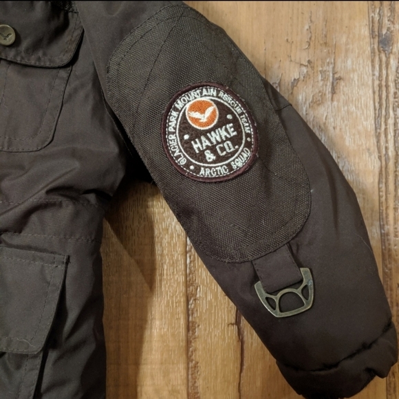 Hawke & Co Warm Brown Coat 18M - Picture 3 of 5